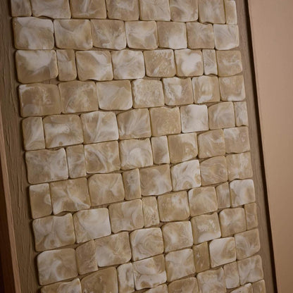 Auri Resin Wall Art 120 x 80cm Brown