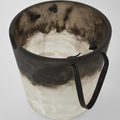 Halo Resin Ice Bucket Black & White