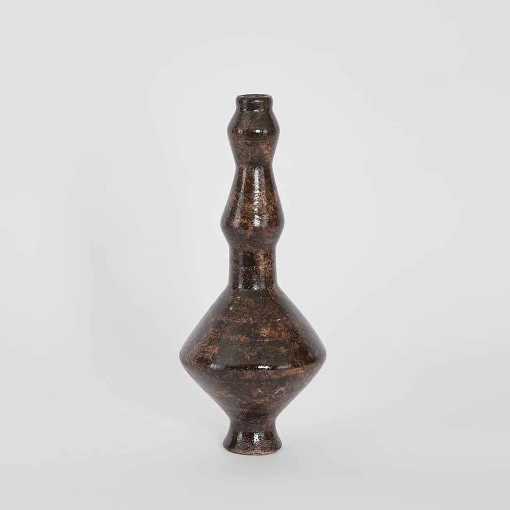Lume Loom Candle Stand Brown