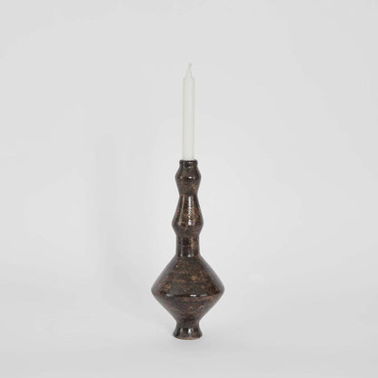 Lume Loom Candle Stand Brown