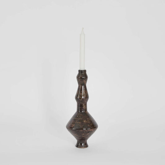 Lume Loom Candle Stand Brown