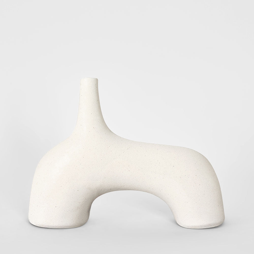 Gaia Vase White