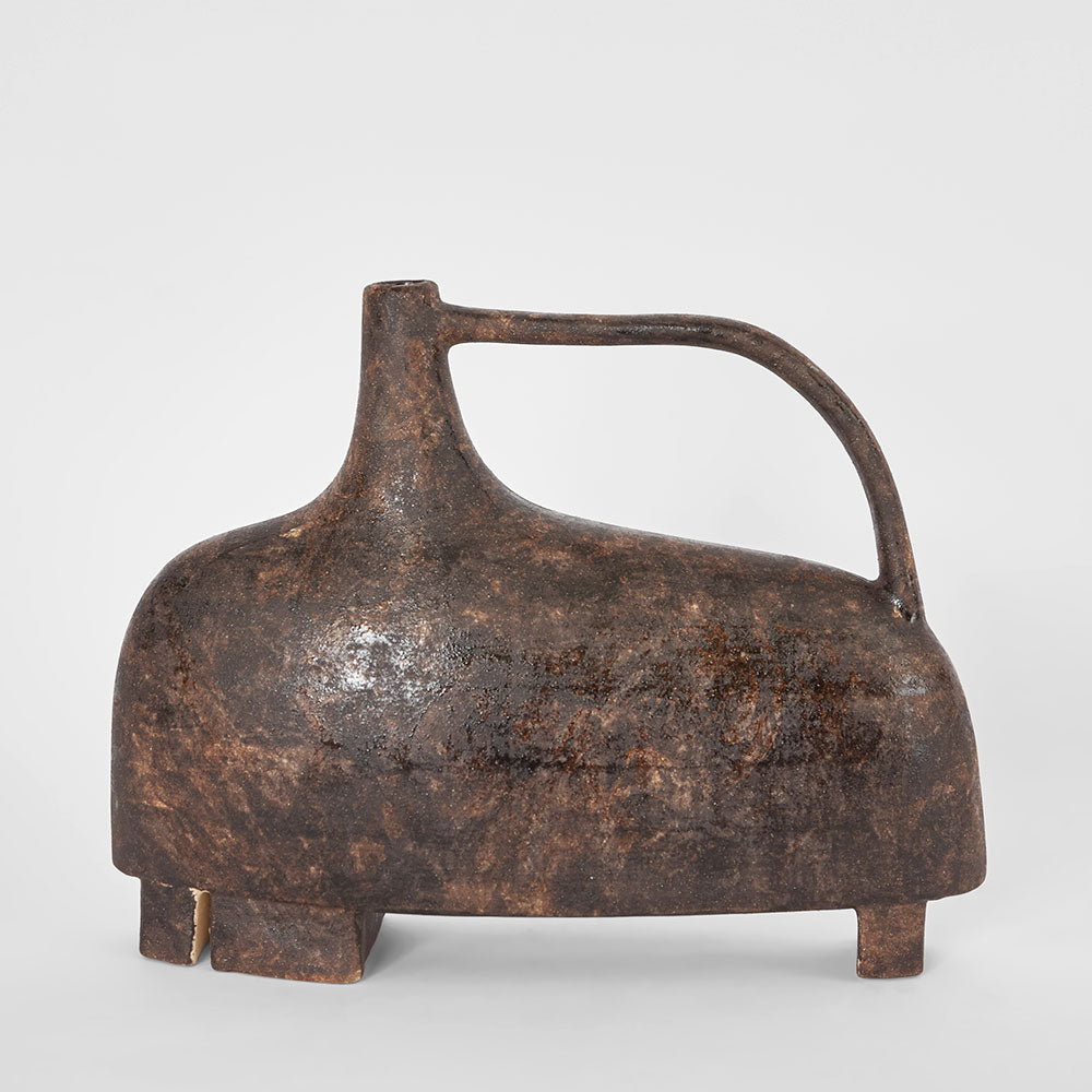 Aris Vase Brown