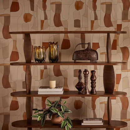 Aris Vase Brown
