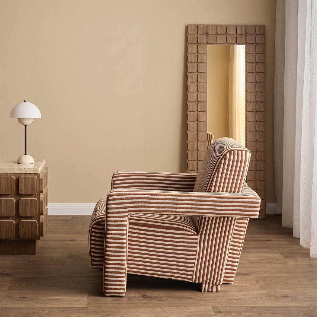 Porto Walnut Floor Mirror
