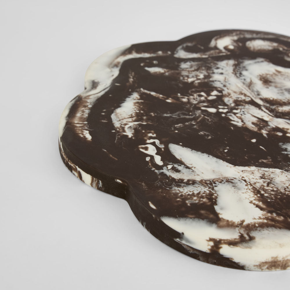 Halo Resin Resin Chopping Board Chocolate