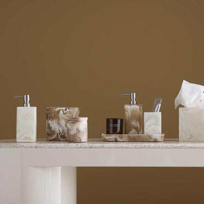 Halo Resin Soap Dispenser Large Cloud
