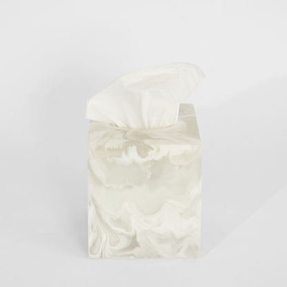 Halo Resin Tissue Box Cloud