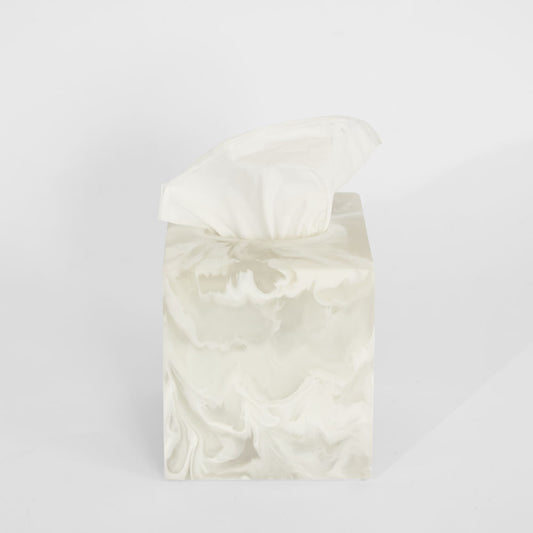 Halo Resin Tissue Box Cloud