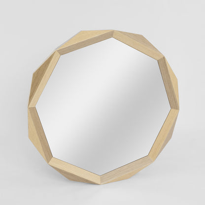 Axis Mirror Oak & Walnut