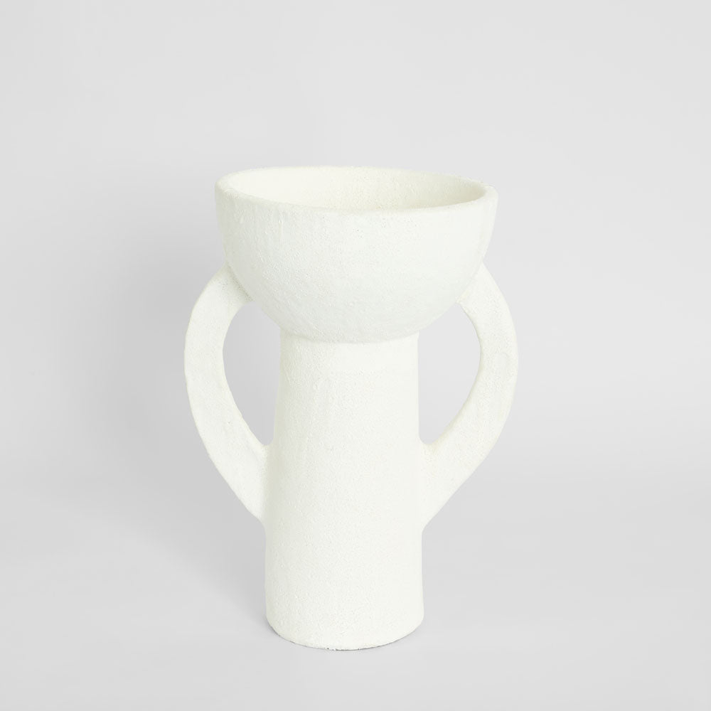 Ciel Footed Bowl Tall White