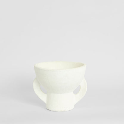 Ciel Footed Bowl Medium White