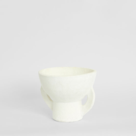 Ciel Footed Bowl Medium White