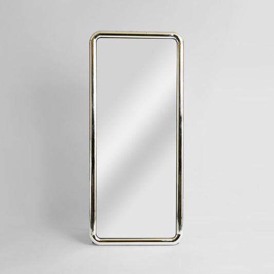 Lumen Floor Mirror Chrome