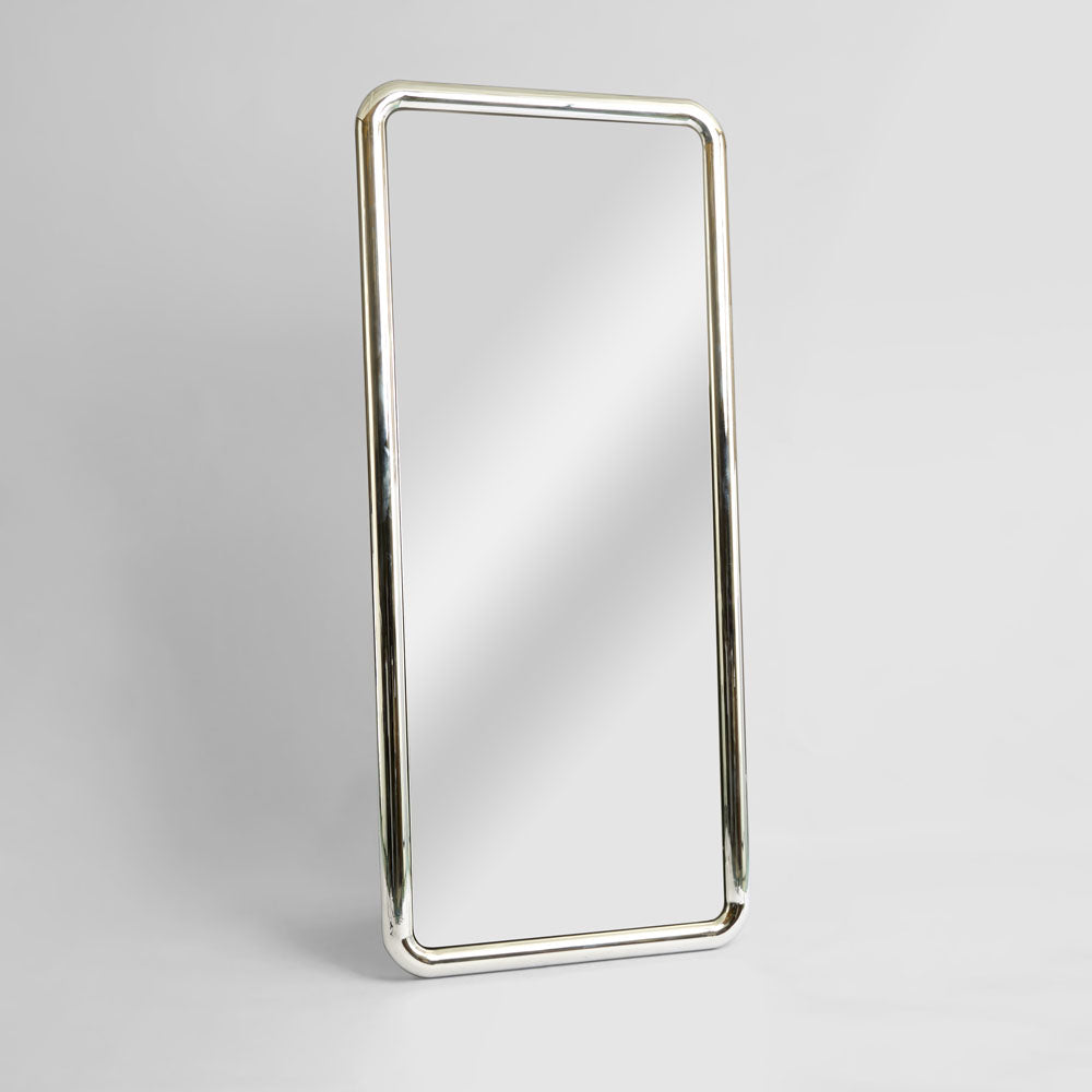 Lumen Floor Mirror Chrome