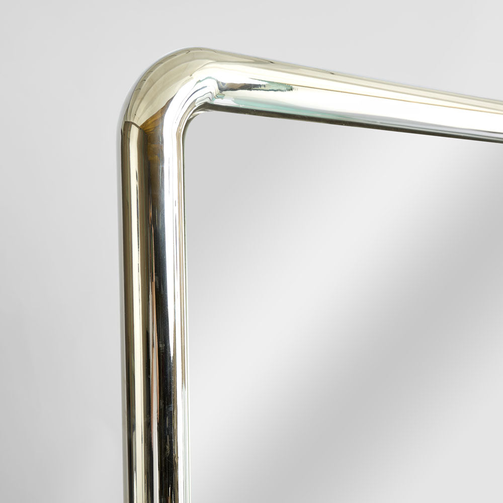 Lumen Floor Mirror Chrome