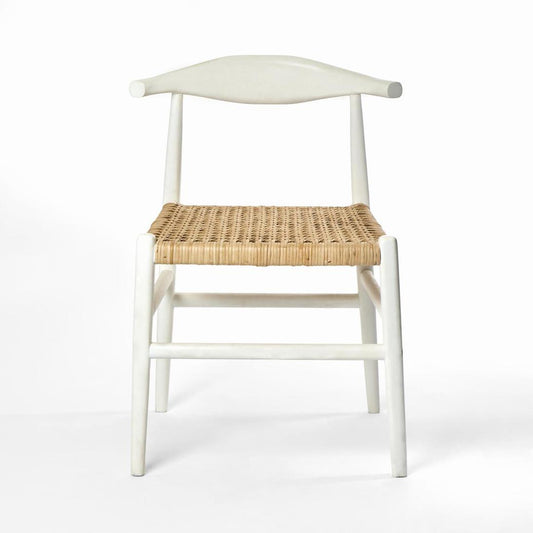 Sorren Dining Chair White / Natural