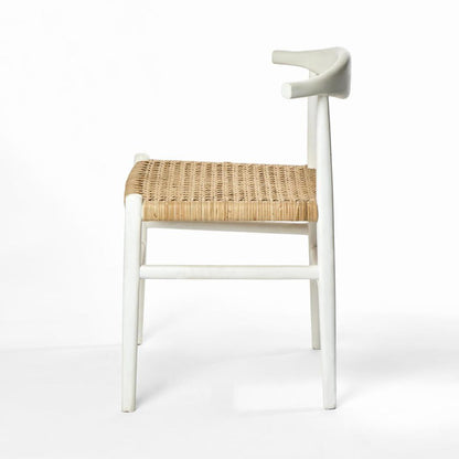 Sorren Dining Chair White / Natural