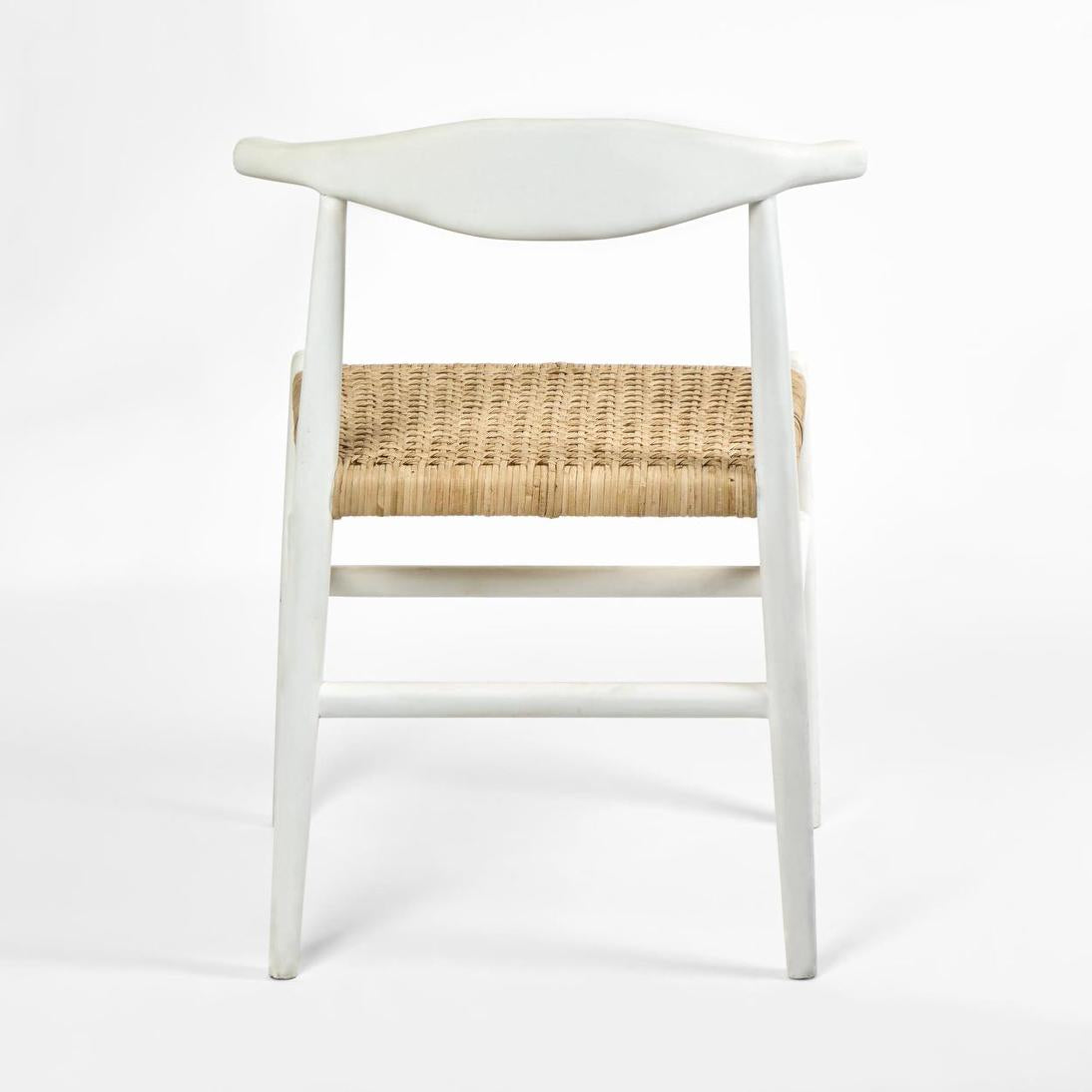 Sorren Dining Chair White / Natural