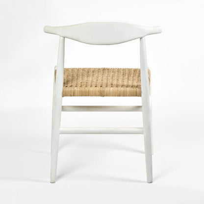 Sorren Dining Chair White / Natural