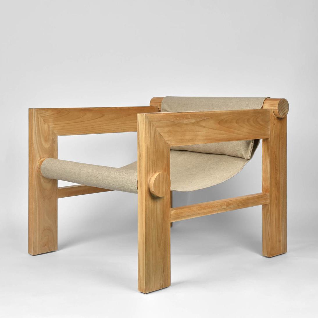 Twyla ArmChair Taupe Seat