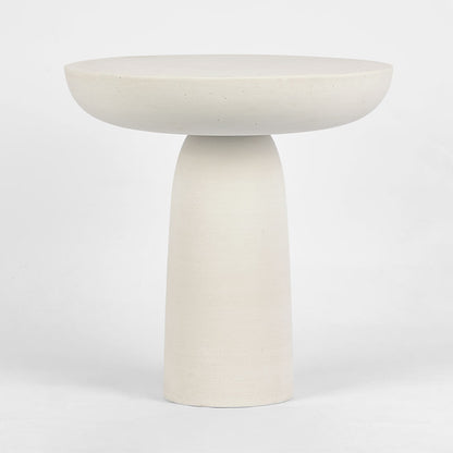 Pablo Side Table Round Chalk - Outdoor Undercover
