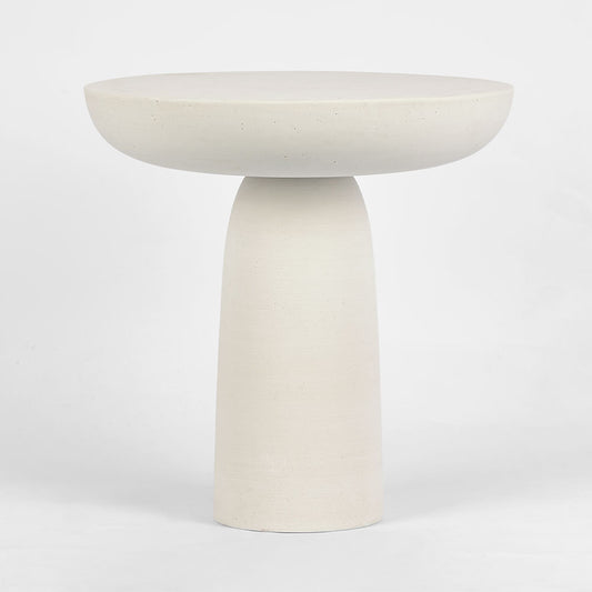 Pablo Side Table Round Chalk - Outdoor Undercover