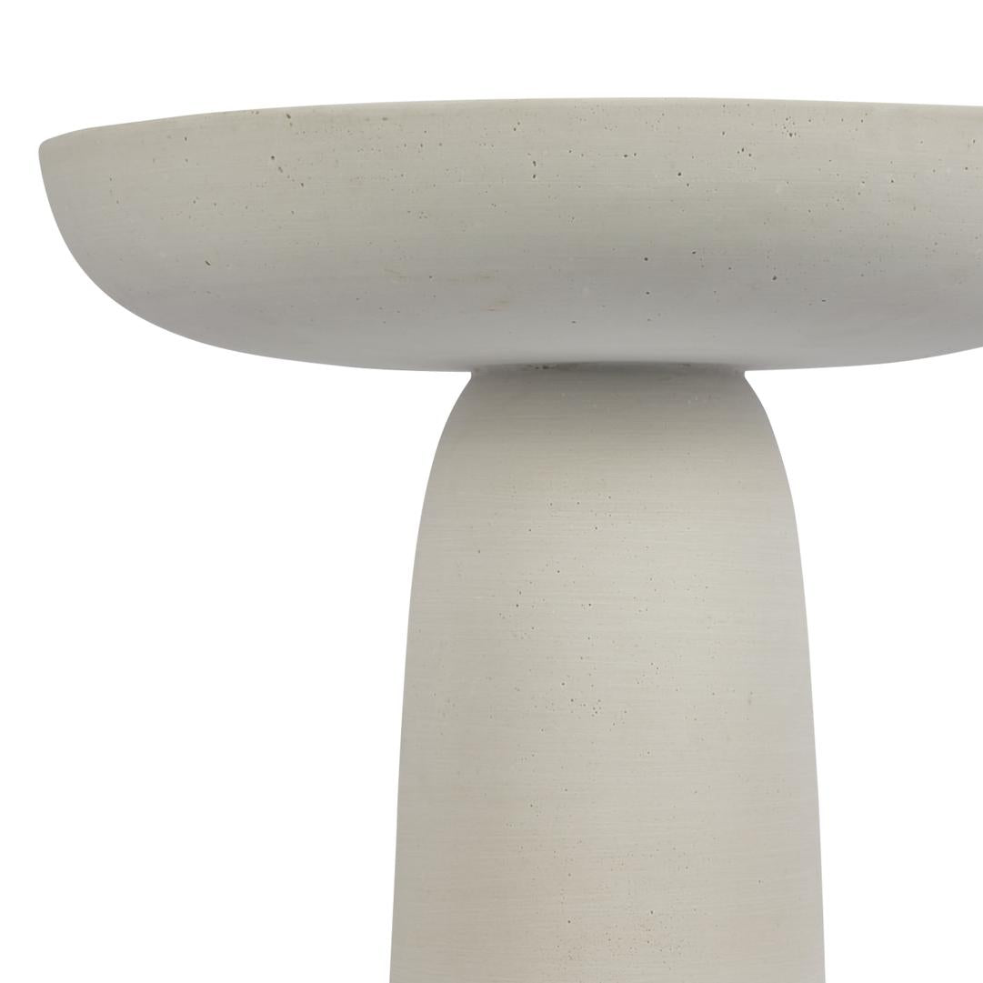 Pablo Side Table Round Chalk - Outdoor Undercover