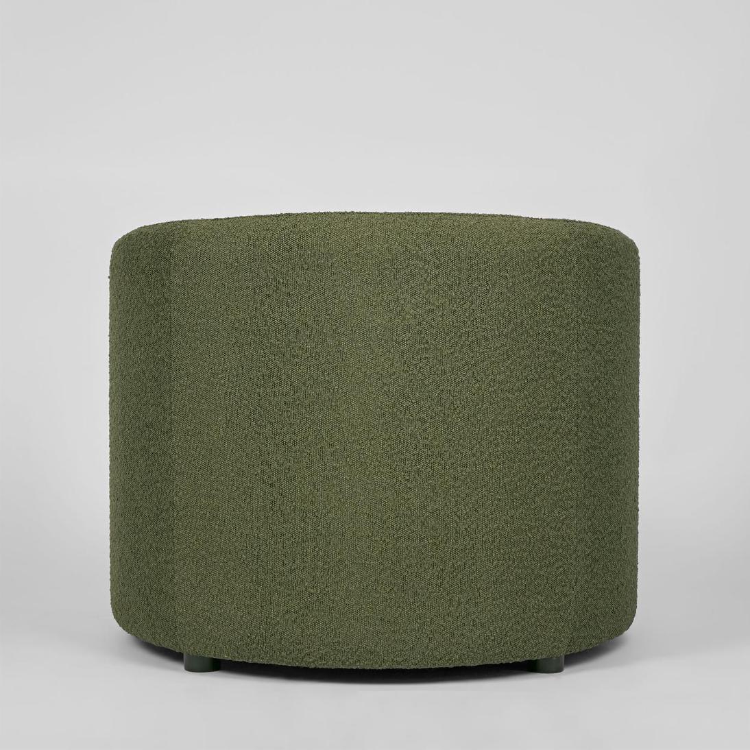 Plume ArmChair Olive Boucle