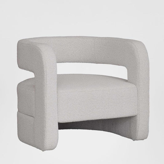 Cleo ArmChair Vanilla Boucle