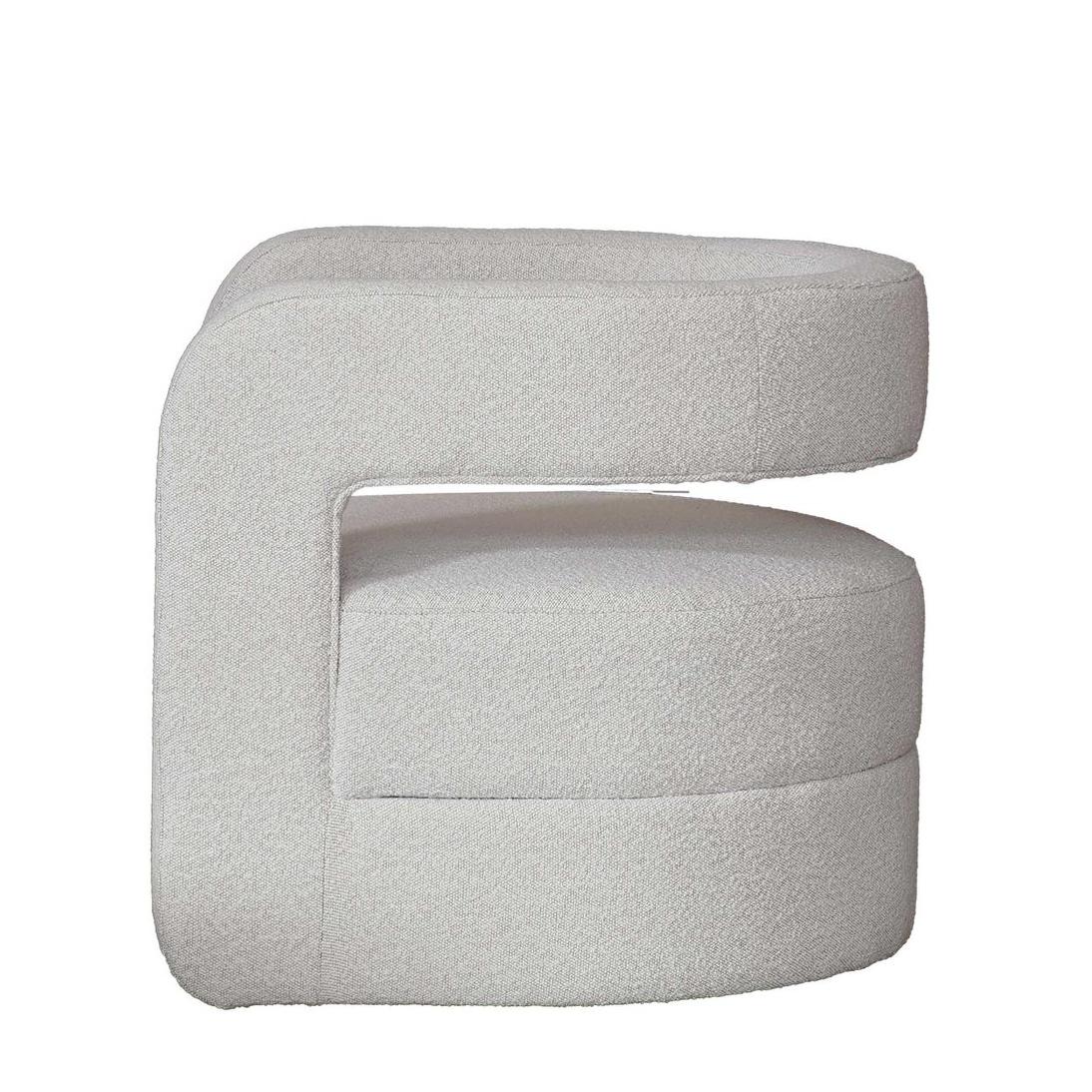 Cleo ArmChair Vanilla Boucle