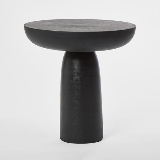 Pablo Side Table Round Black - Outdoor Undercover