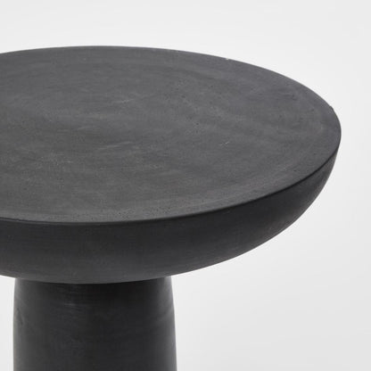 Pablo Side Table Round Black - Outdoor Undercover