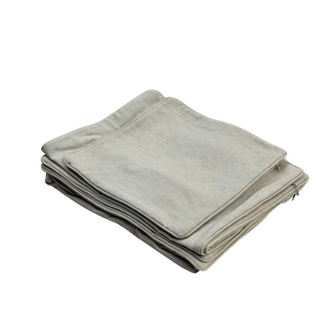 Aura Ottoman Cover C7 Natural Linen - Cover Only