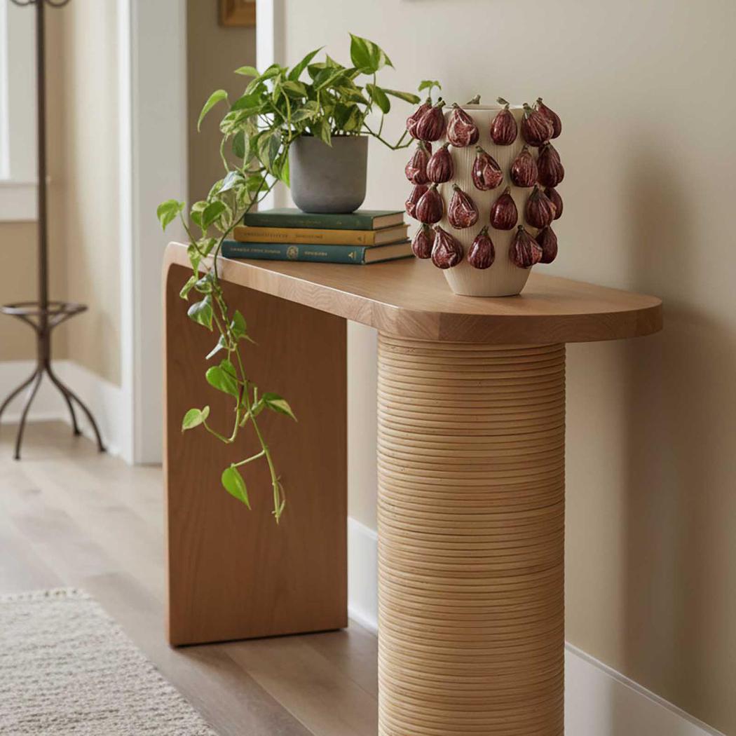 Leo Console Table Natural