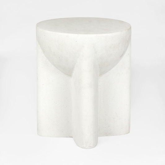 Vassili Side Table Chalk - Outdoor Undercover