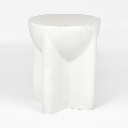 Vassili Side Table Chalk - Outdoor Undercover