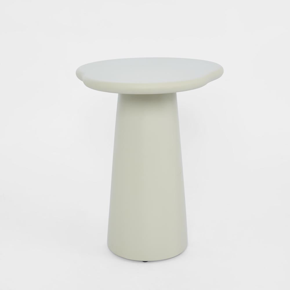 Koa Side Table Ecru