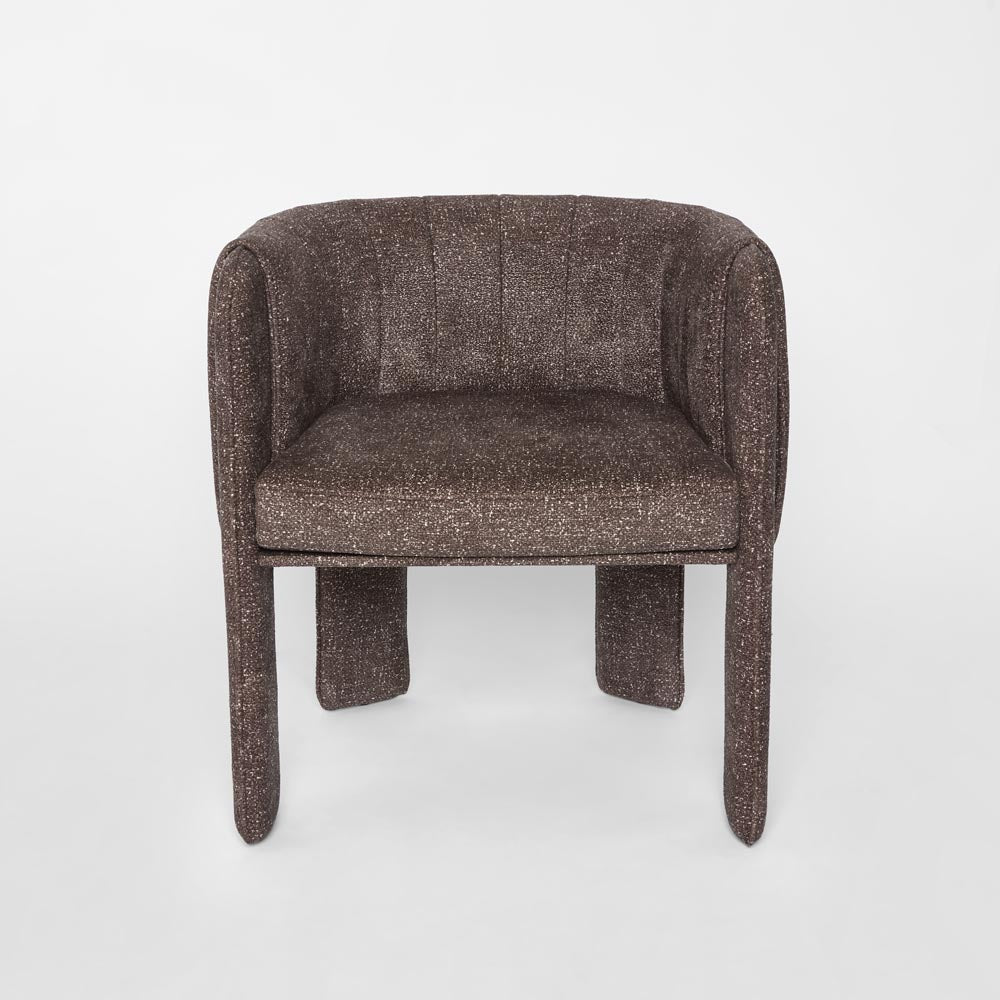 Clara Dining Chair with arms Cocoa