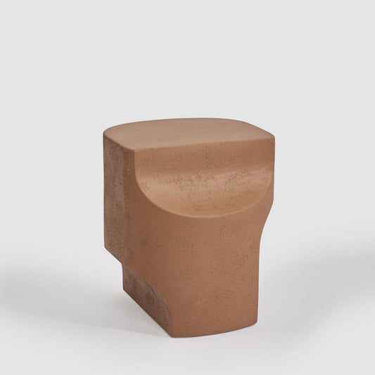 Arcos Outdoor Side Table
 Clay