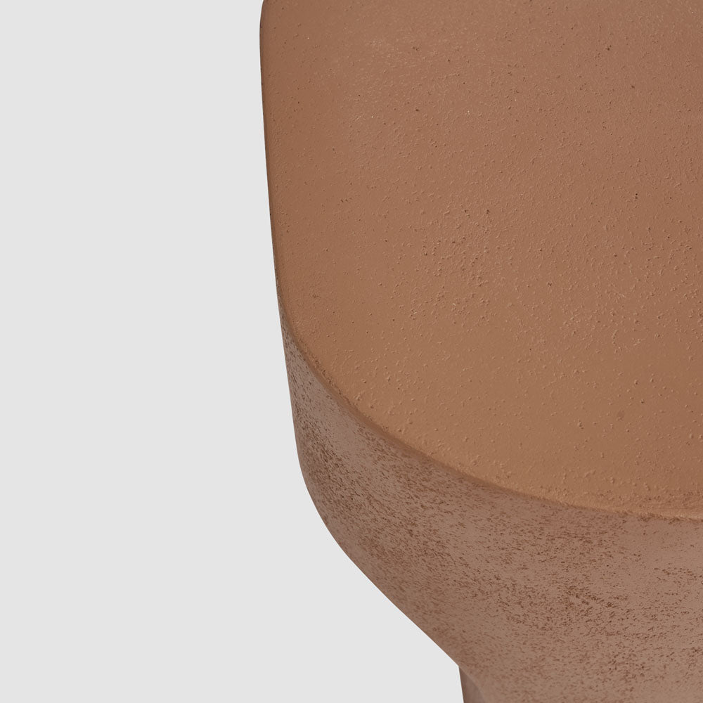 Arcos Outdoor Side Table
 Clay