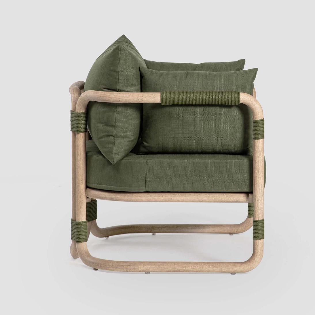 Vita Outdoor Armchair Forest Green