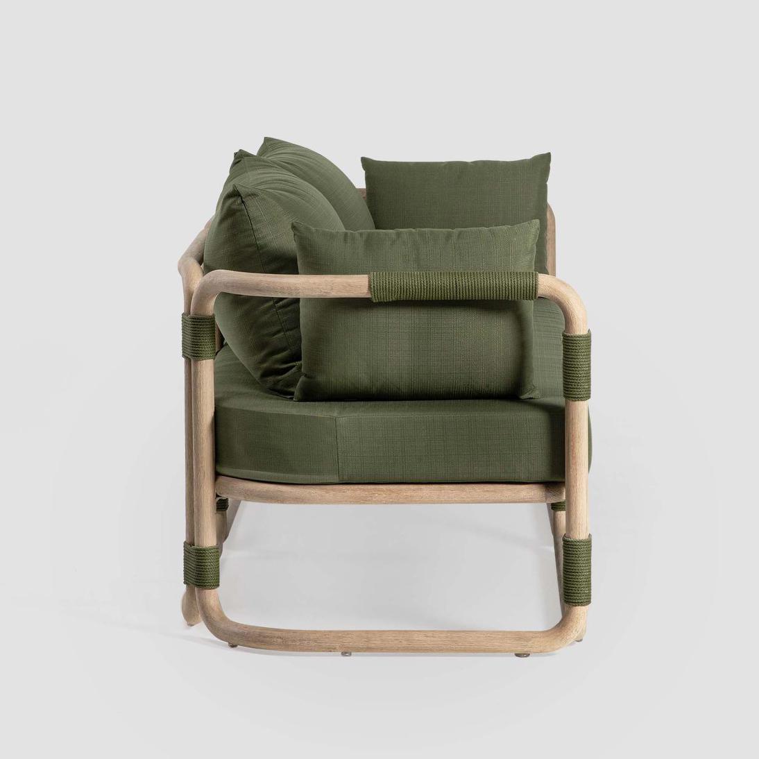 Vita Outdoor Sofa Forest Green