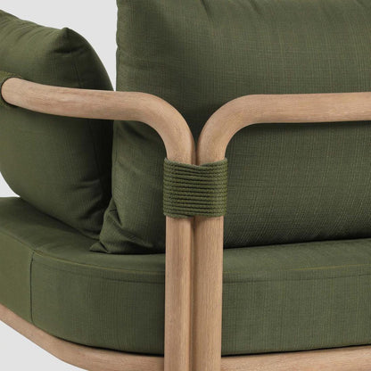 Vita Outdoor Sofa Forest Green