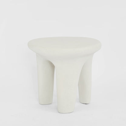 Kiva Outdoor Side Table White