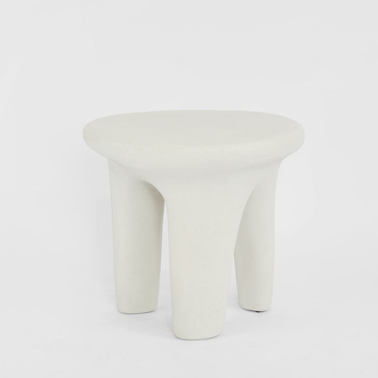 Kiva Outdoor Side Table White