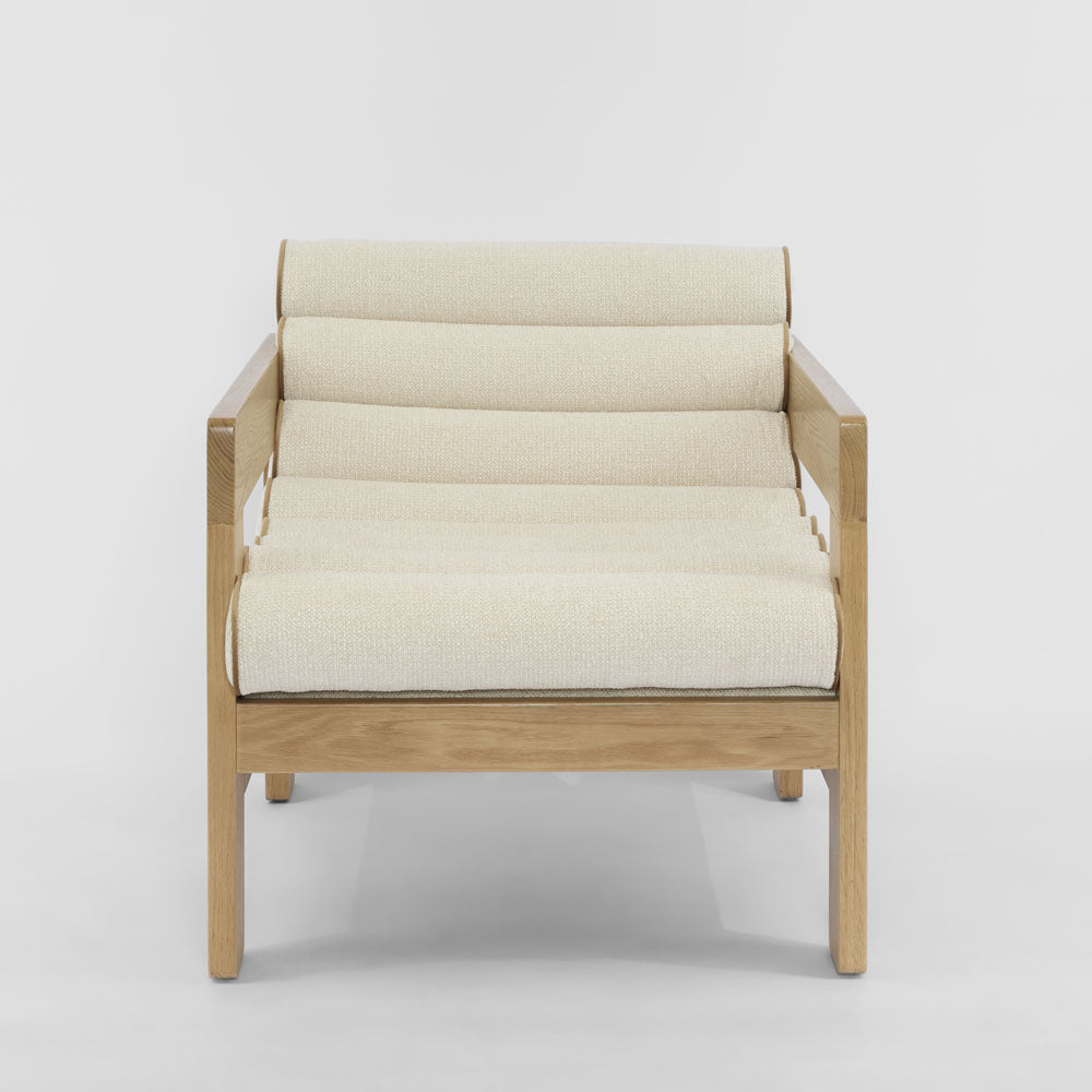 Ava Armchair Ivory Natural
