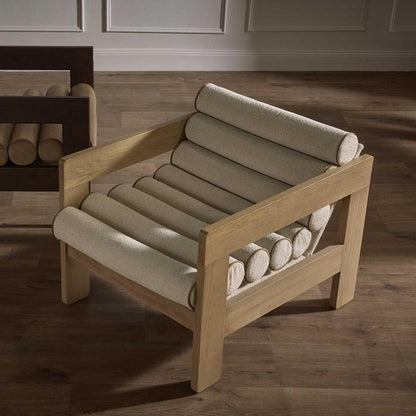 Ava Armchair Ivory Natural