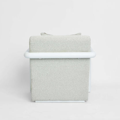 Argo Armchair Ecru with white frame Outdoor