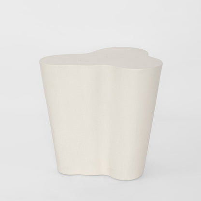 Marley Outdoor Side Table
 White